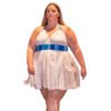 Tunic top Roxane tony bland boutique collection blanc de bland